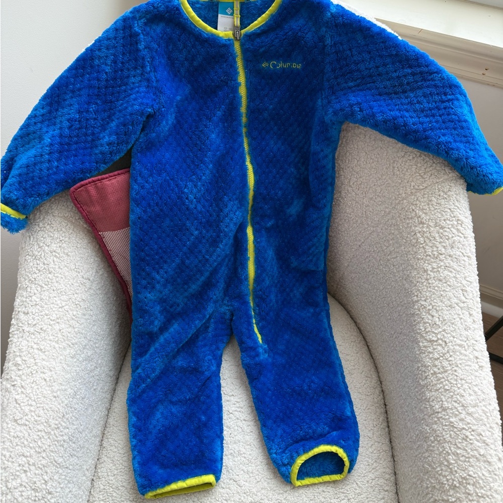 Blue Plush Kids One Piece by Columbia